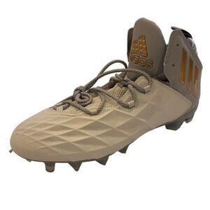 Adidas Freak Lax Mid Football Cleats CG4257 Gray Gold Mens Size 12.5